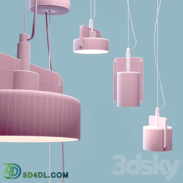 Skovl Pendant light 3D Models