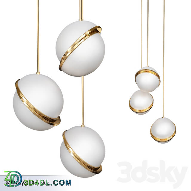 CRESCENT CHANDELIER Pendant light 3D Models