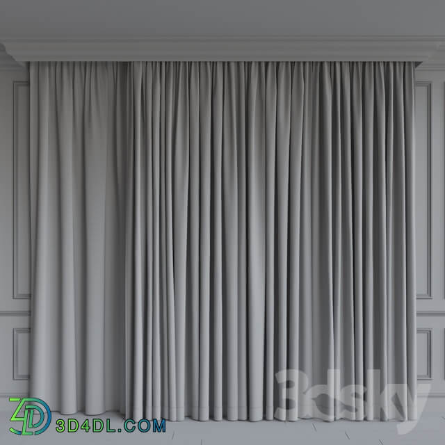 A set of curtains 11. Gray gamma