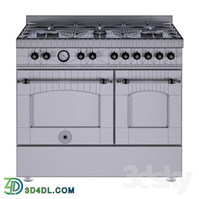 Household appliance Gas stove HERITAGE HER100 6 MFE D Bertazzoni 268928