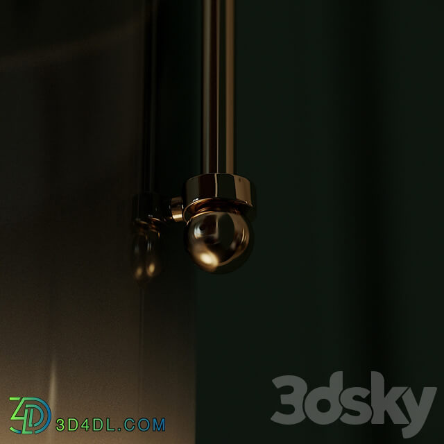 Allied Maker Arc Well Pendant light 3D Models