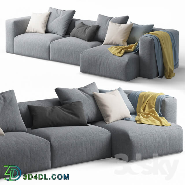 Mags Soft Corner Sofa by HAY