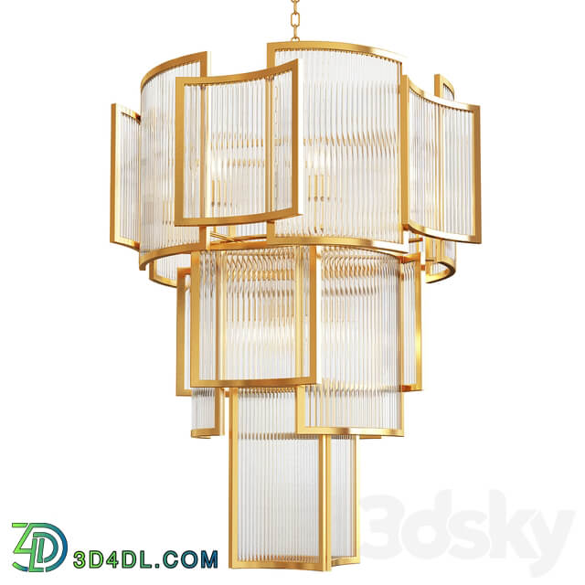 Four Exclusive Chandelier Collection 5 Pendant light 3D Models