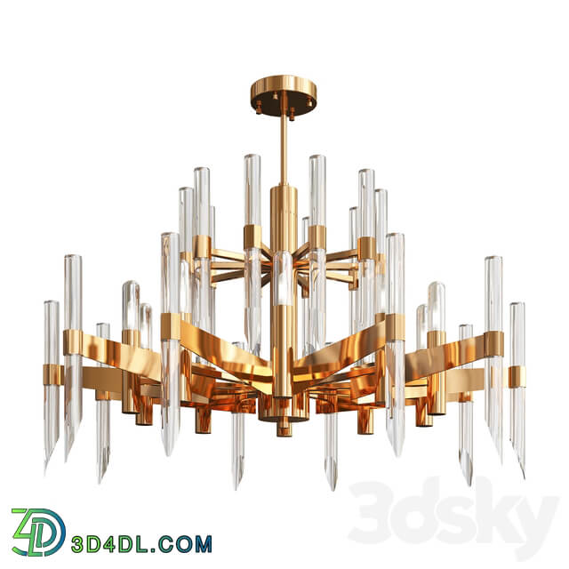 Four Exclusive Chandelier Collection 5 Pendant light 3D Models