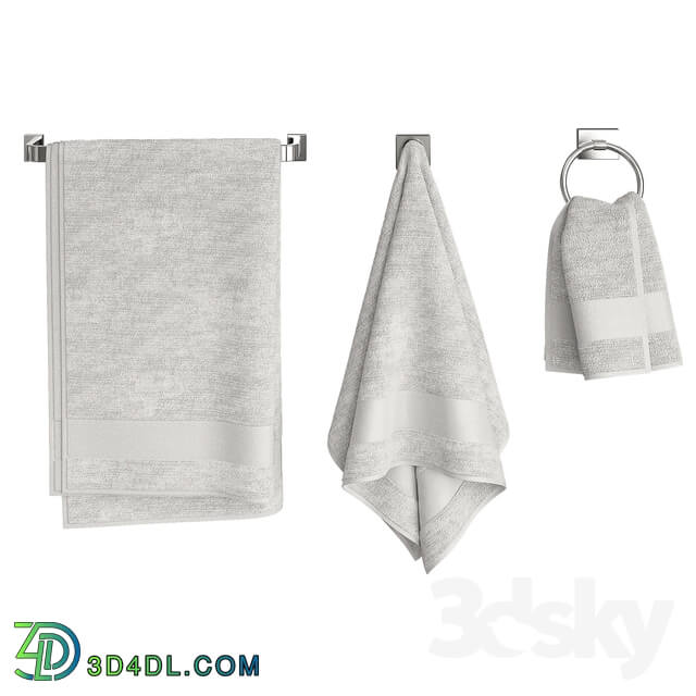 White Towels Set