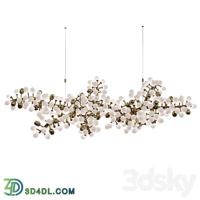 Hudson furniture HORIZONTAL VALIANT Chandelier Pendant light 3D Models