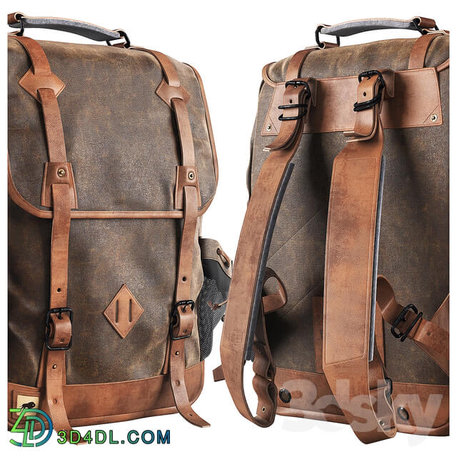 Other decorative objects DAKOTA WAXED CANVAS COMMUTER BACKPACK