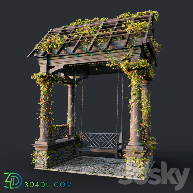 Swing for the garden Other 3D Models