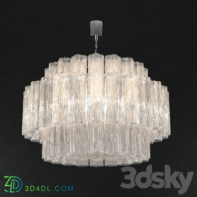 Bella Figura Pentagon drum D750 clear Pendant light 3D Models