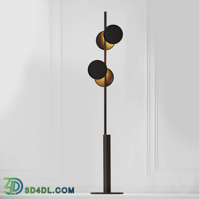 Studio Truly Truly X Rakumba Typography Floor Lamp 3D Models