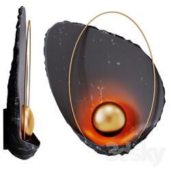 Sconce Ginger Jagger Pearl Black Wall Lamp 