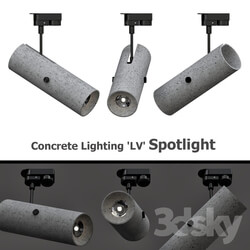 Concrete Lighting 39 LV 39 Spotlight 