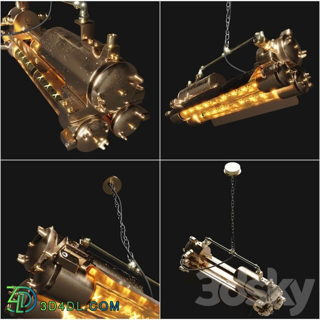 Daeyang electric Loomlight Ceiling light Fx 220d Pendant light 3D Models