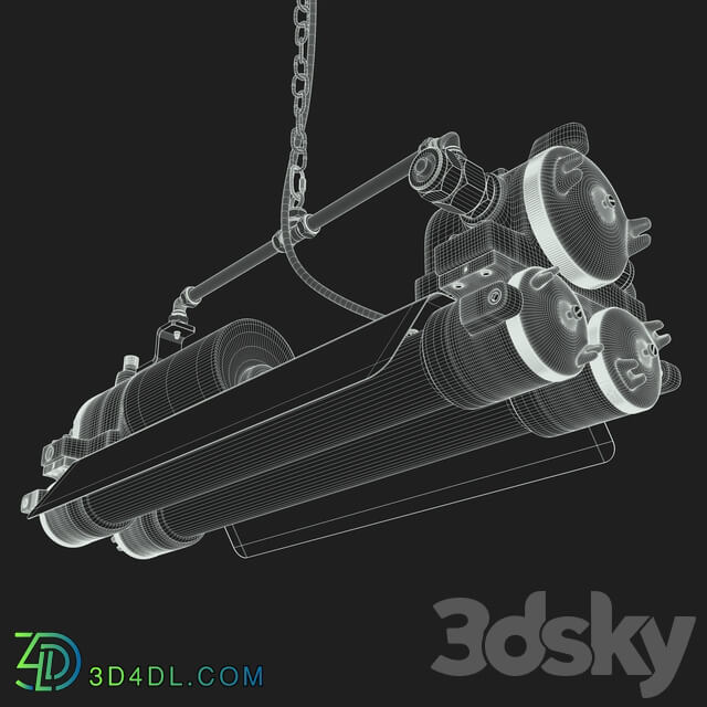 Daeyang electric Loomlight Ceiling light Fx 220d Pendant light 3D Models