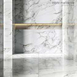 Tile White marble tiles 