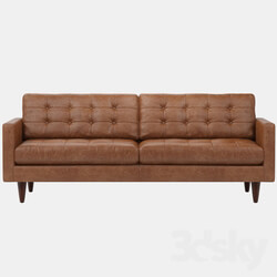 Joybird Eliot Leather Sofa 