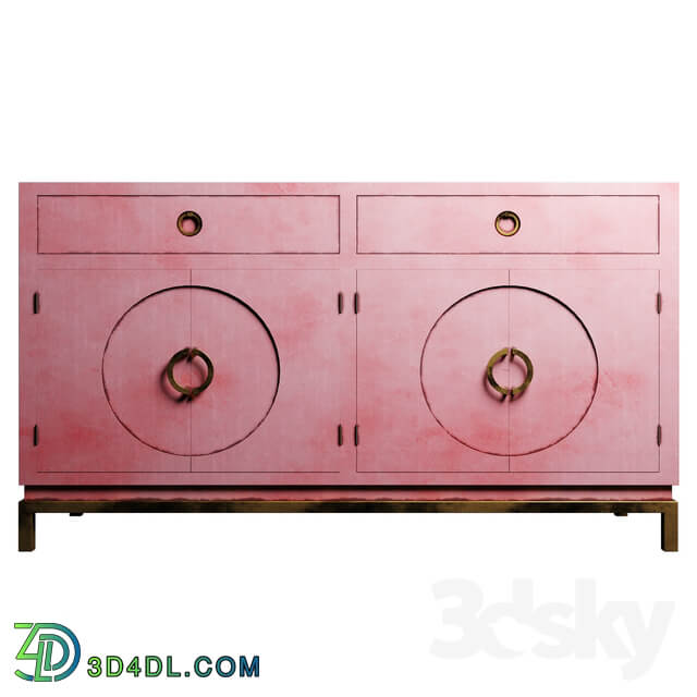 Sideboard Chest of drawer Sideboard disk pink