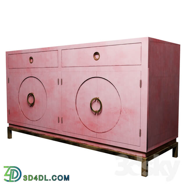 Sideboard Chest of drawer Sideboard disk pink