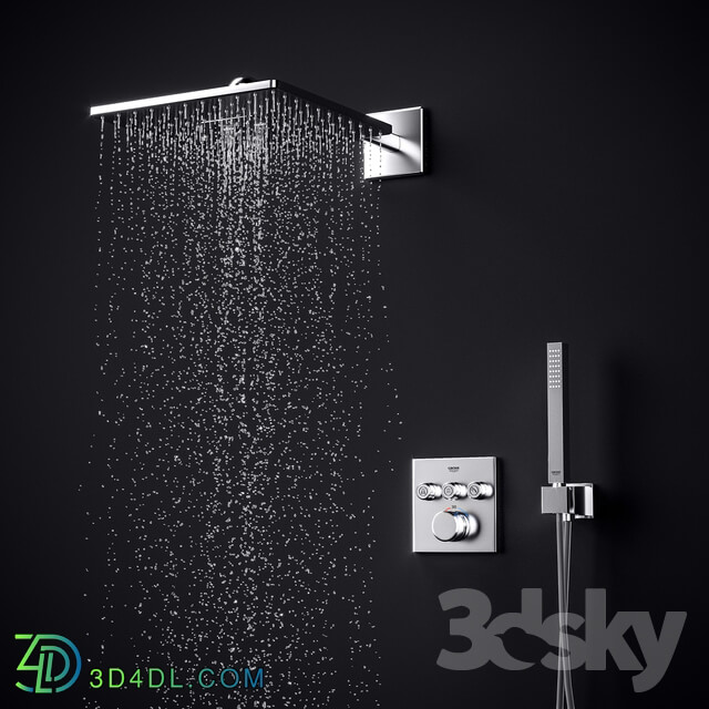 Faucet Grohe SmartControl Cube Shower System