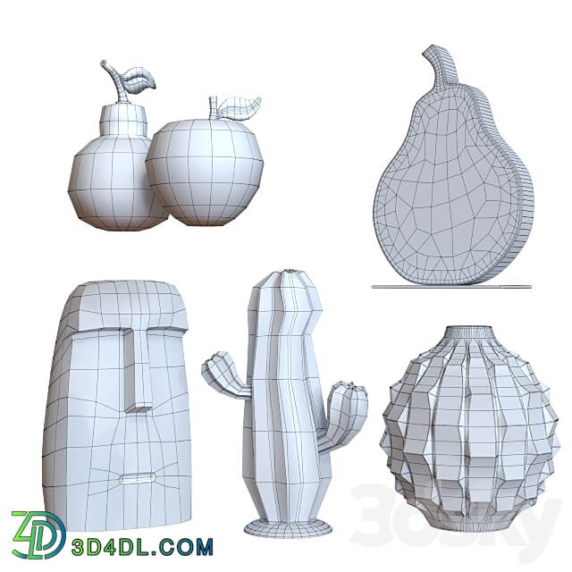 Shelving 033. Rack 3D Models