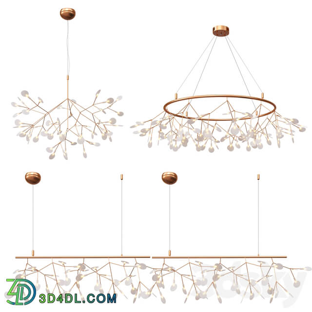 Heracleum Endless Moooi Collection Pendant light 3D Models