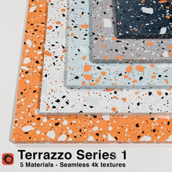 Terrazzo Series 1 5 Seamless Materials  