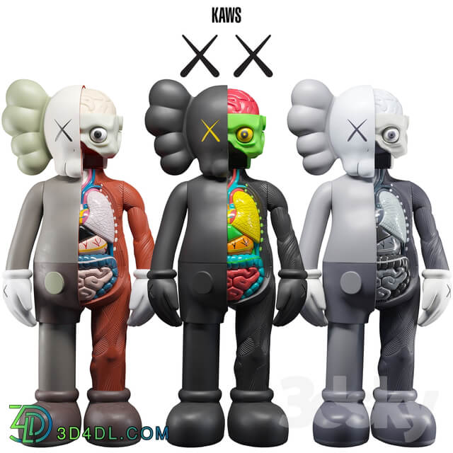 KAWS Flayed Companion