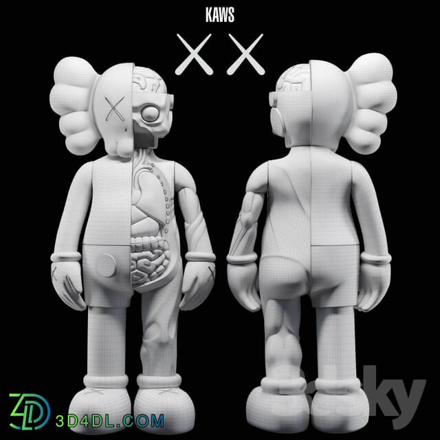 KAWS Flayed Companion