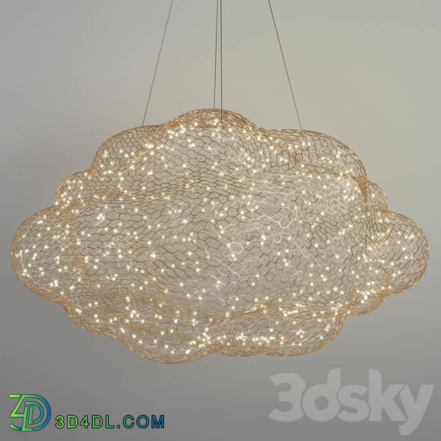 LED Cloud Pendant light 3D Models