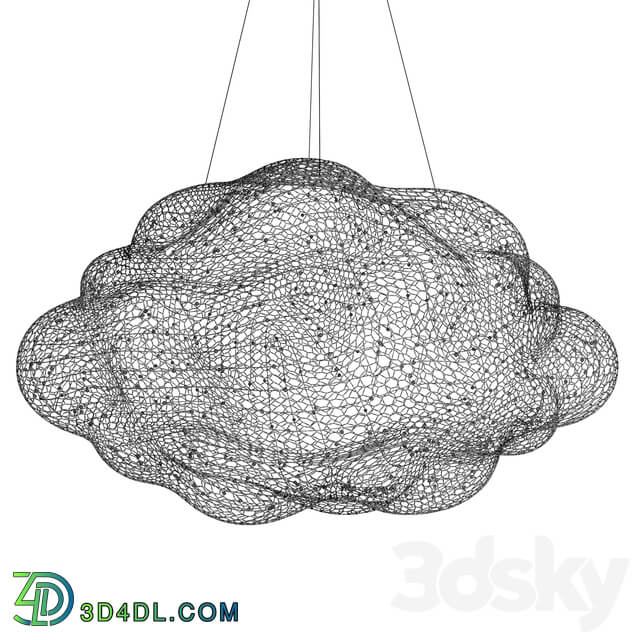 LED Cloud Pendant light 3D Models