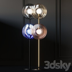 BOMMA ORBITAL Crystal Floor lamps 3D Models 