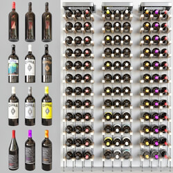 wine bottle unit 03 