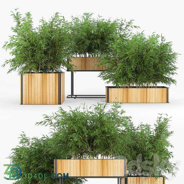 Flowerbox Combine Planters Bambus Muriel