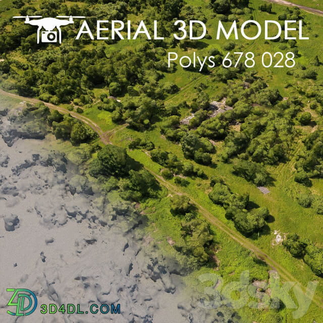 Aerial scan 8 3D Models