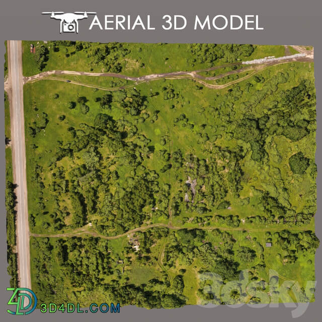 Aerial scan 8 3D Models