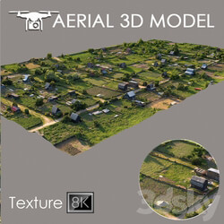 Aerial scan 16 Urban environment 3D Models 