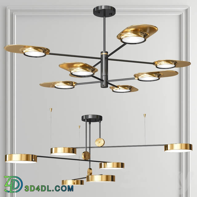 Ingel Technum Led Chandelier Pendant light 3D Models