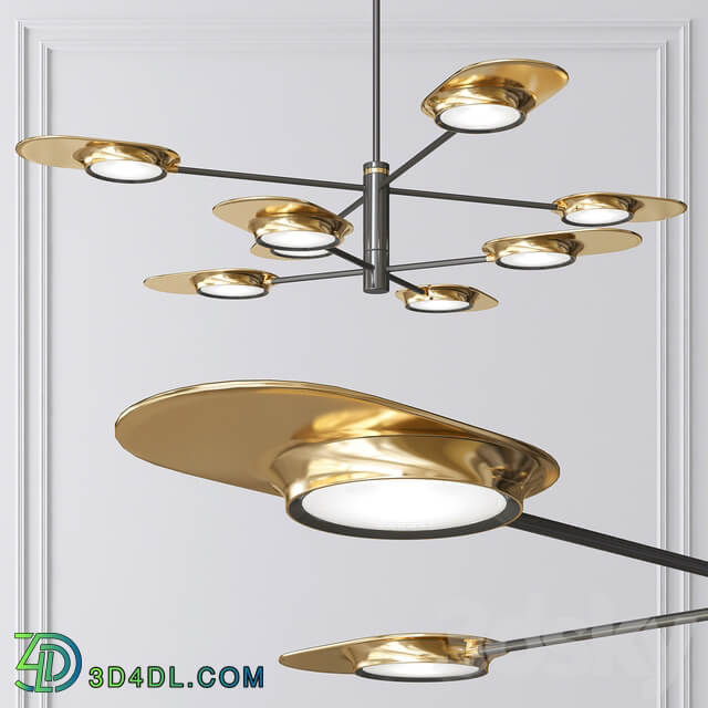 Ingel Technum Led Chandelier Pendant light 3D Models