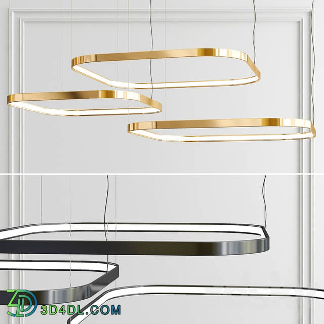 LED Ring Pendant Lamp Pendant light 3D Models