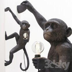 The Monkey Lamp Hanging Version Right 