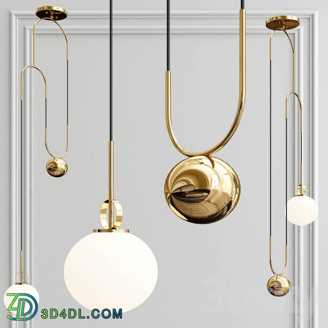 Neuton Pendant light 3D Models