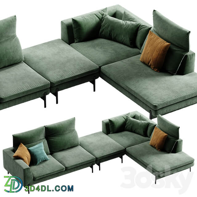 Ditre italia Kim High sectional sofa