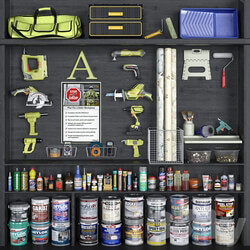 Shop garage tools set 10 