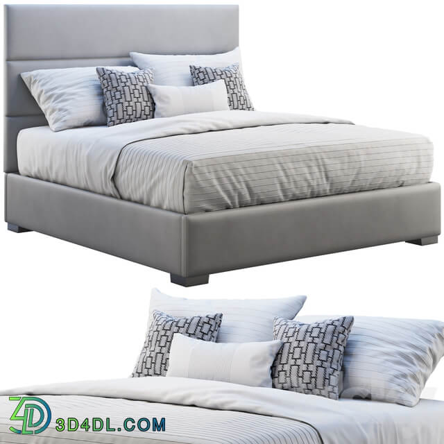 Bed Custom modern platform bed