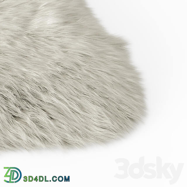 Sheepskin rug