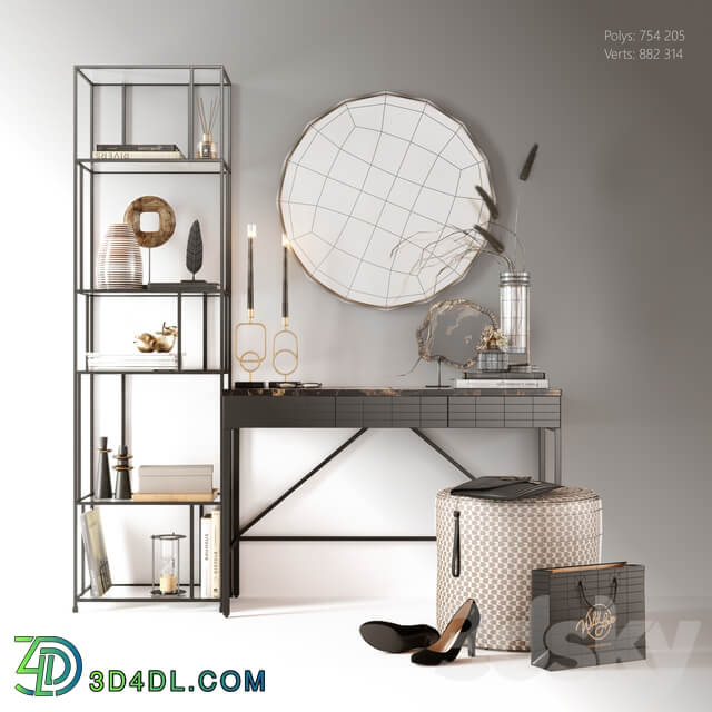 DRESSING tableset 3D Models