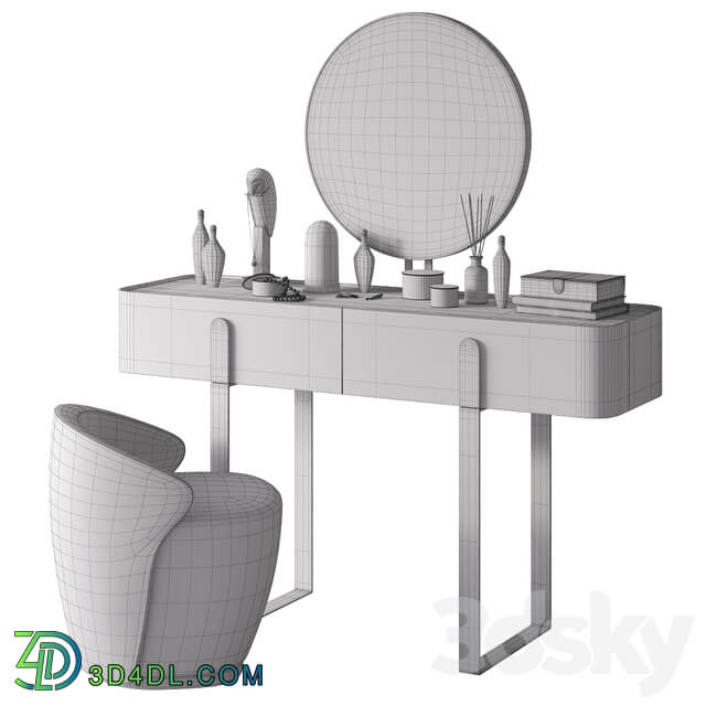 Dressing table EDEN by Capital Collections 3D Models