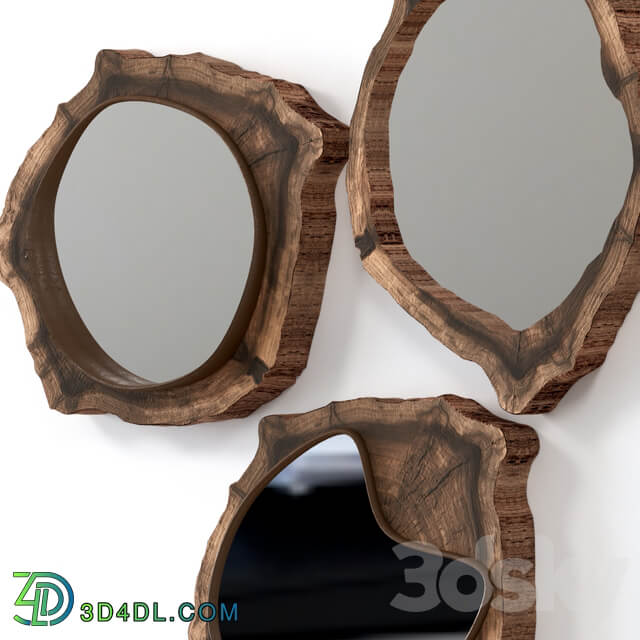Collection of slab mirrors.
