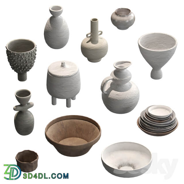 Pottery set v1