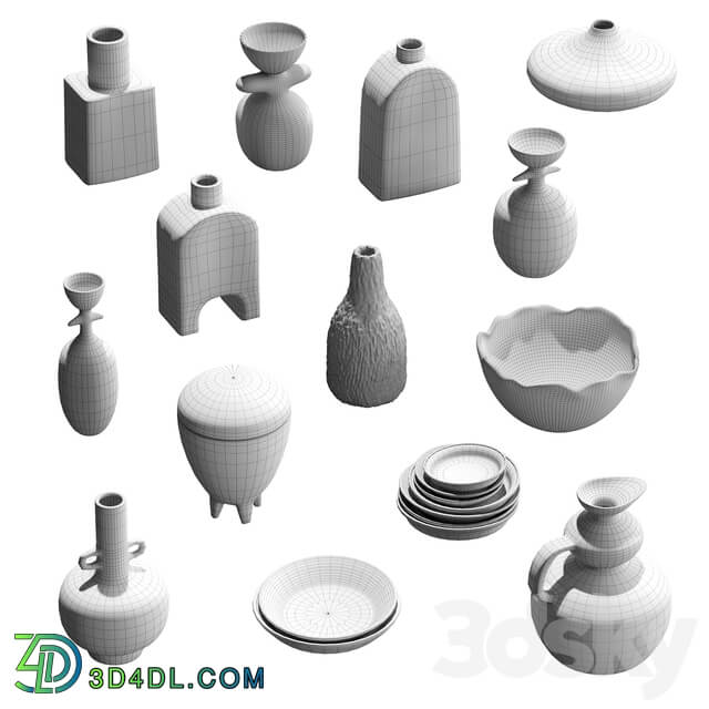 Pottery set v2